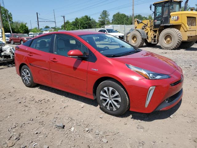  TOYOTA PRIUS 2020 Красный