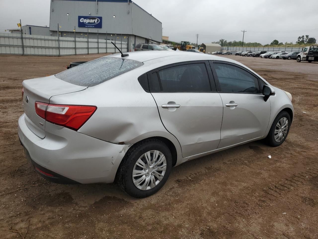 2014 Kia Rio Lx vin: KNADM4A35E6353809