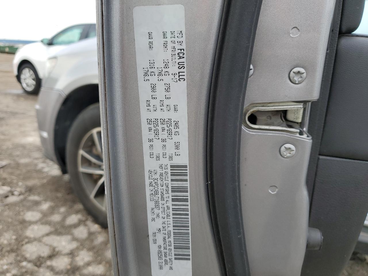 3C4PDCAB8JT166937 2018 Dodge Journey Se