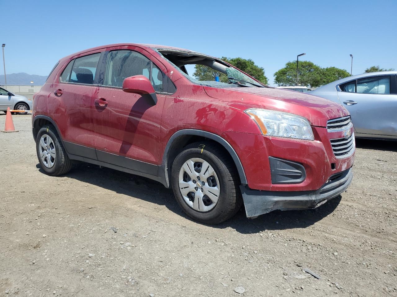 2015 Chevrolet Trax Ls vin: KL7CJKSBXFB258122