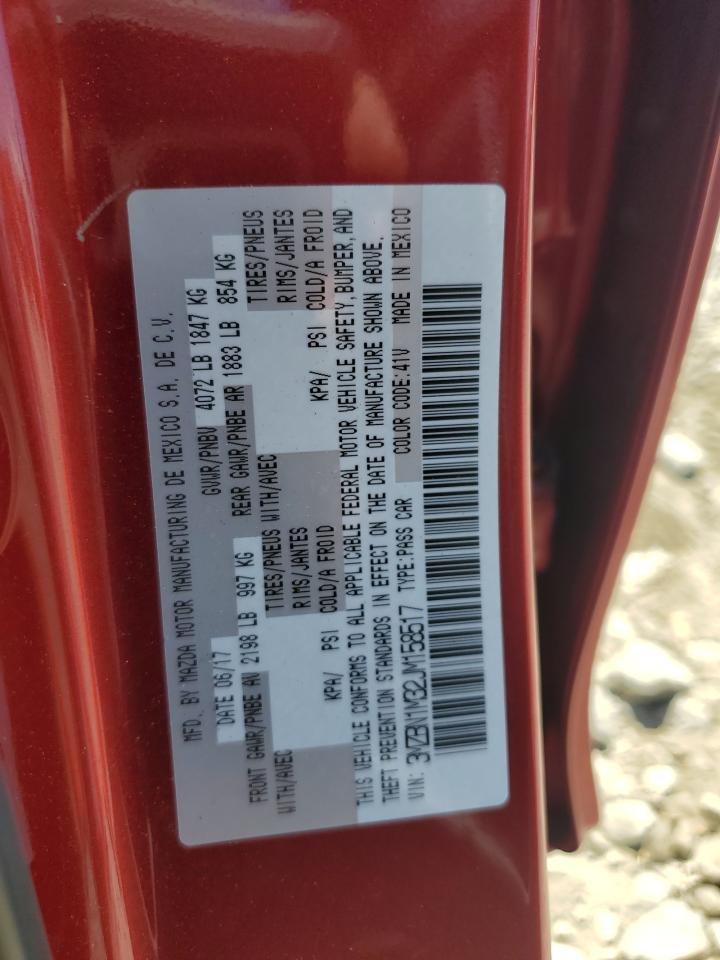 3MZBN1M32JM158517 2018 Mazda 3 Grand Touring