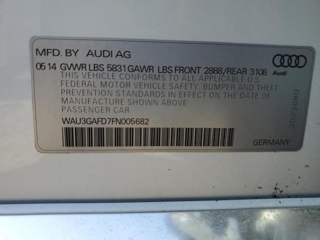 2015 AUDI A8 L QUATT - WAU3GAFD7FN005682