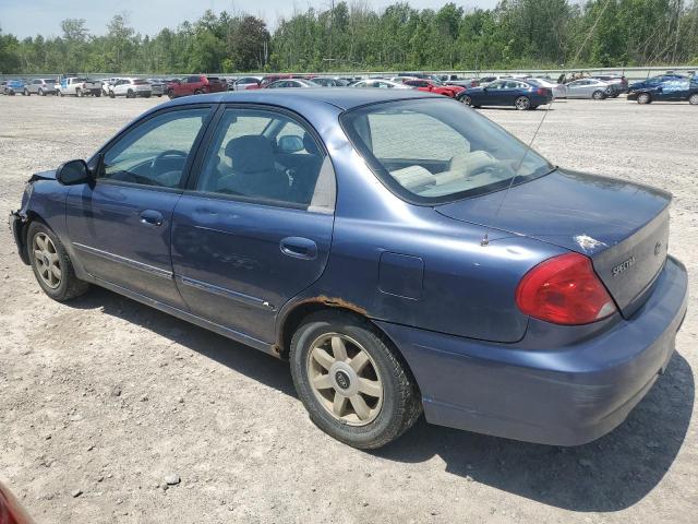 2004 Kia Spectra Base VIN: KNAFB121045314558 Lot: 58775584