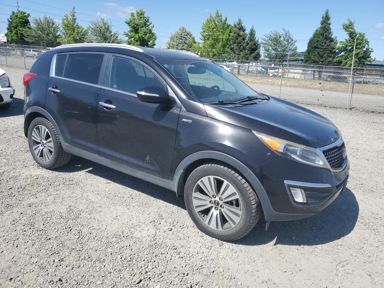 2014 Kia Sportage Ex vin: KNDPCCAC0E7619017