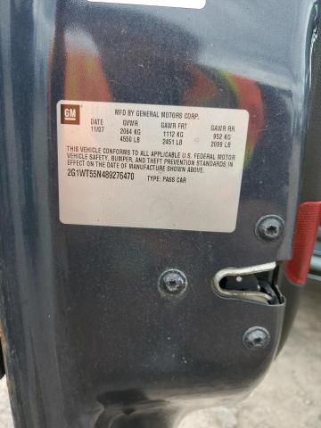 2008 Chevrolet Impala Lt VIN: 2G1WT55N489276470 Lot: 57984414