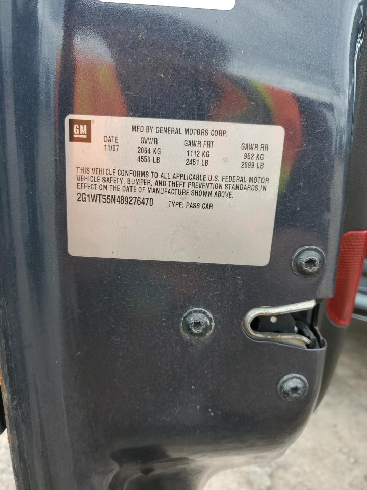 2G1WT55N489276470 2008 Chevrolet Impala Lt