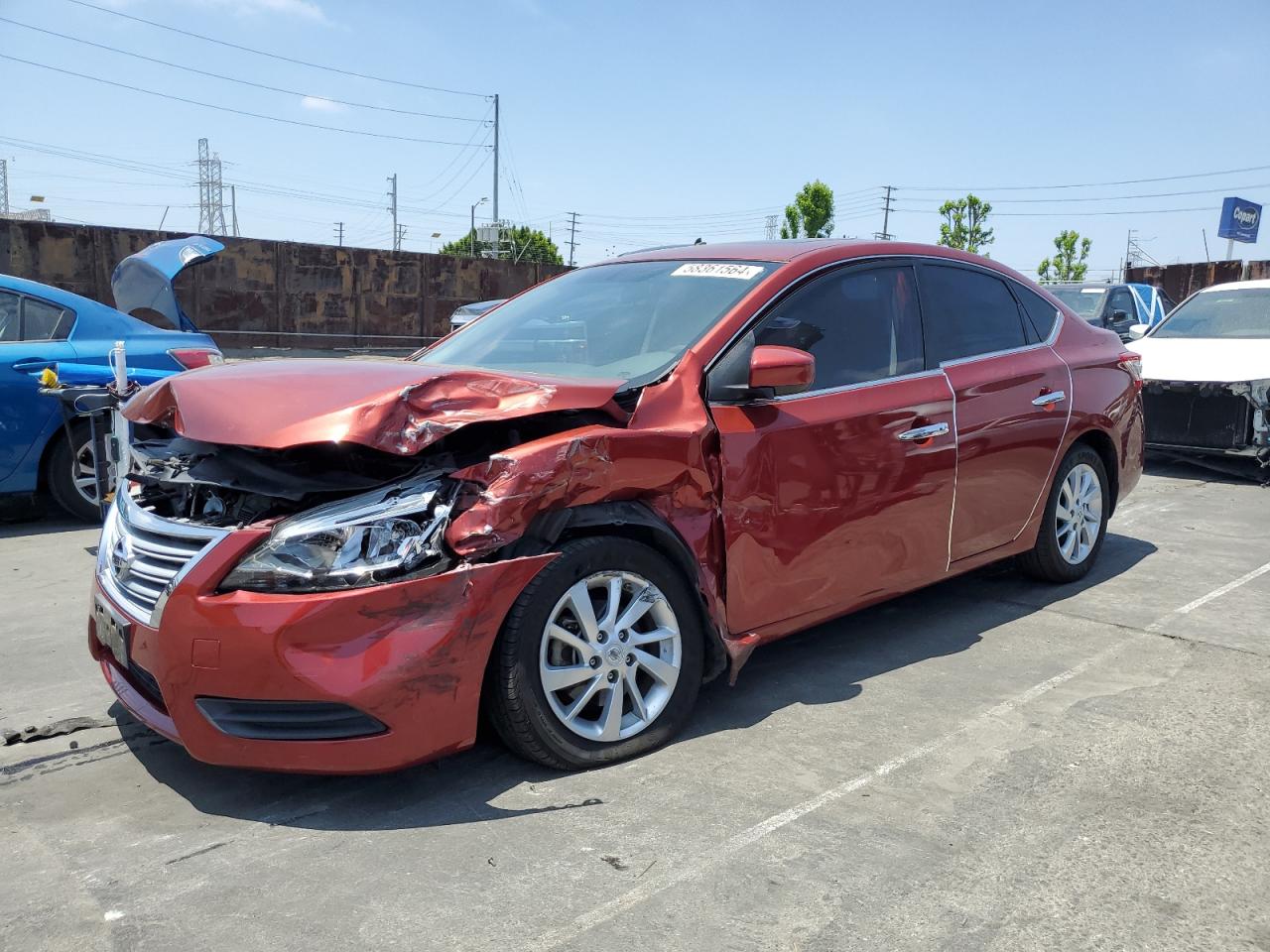 3N1AB7AP6FY377291 2015 Nissan Sentra S