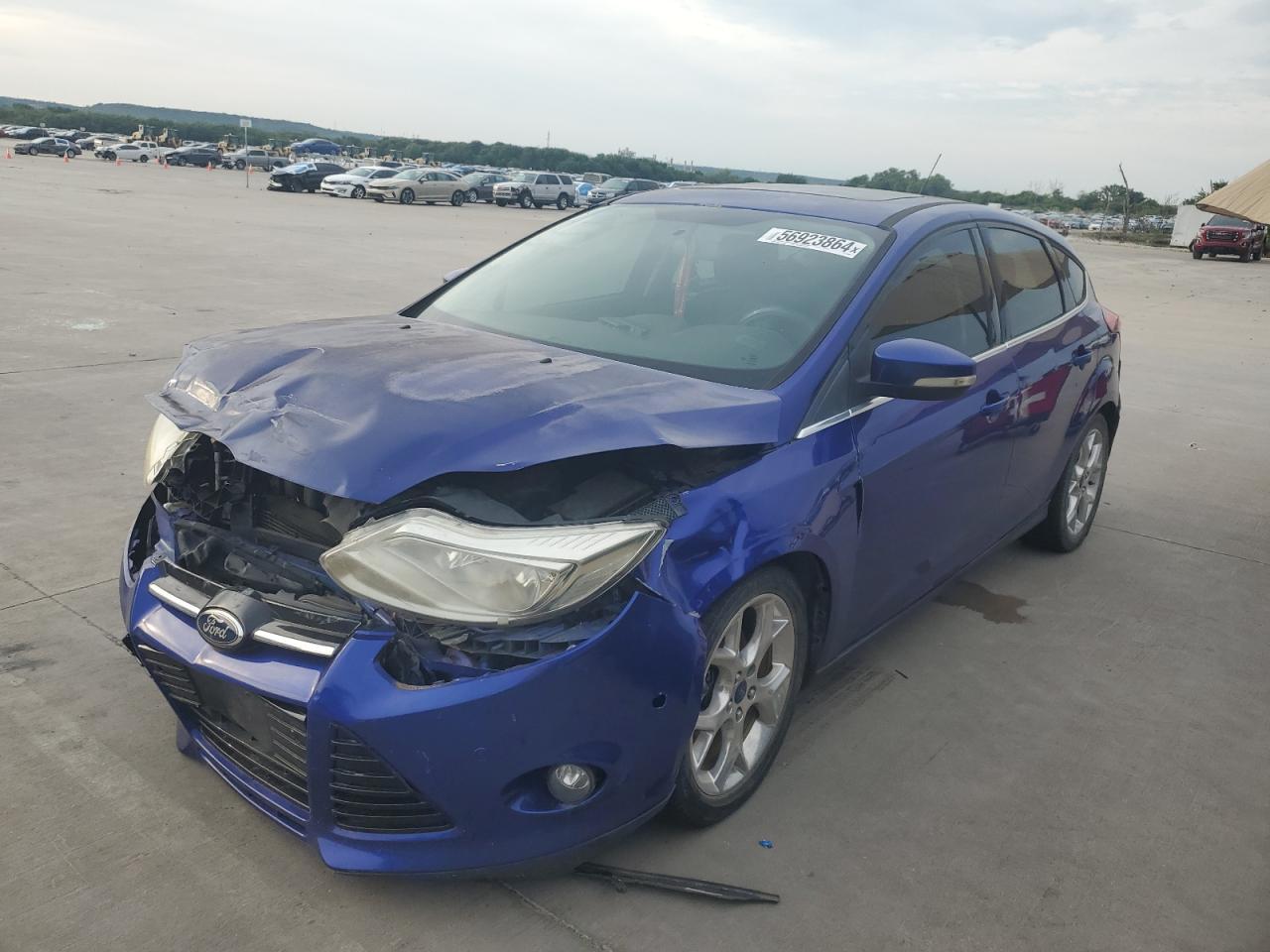 1FADP3N20EL383992 2014 Ford Focus Titanium