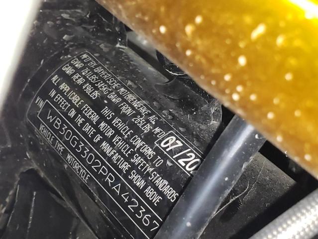 2023 BMW G310 GS - WB30G3302PRA42367