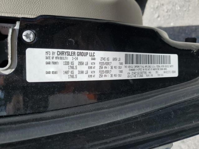 2014 Chrysler Town & Country Limited VIN: 2C4RC1GG1ER277051 Lot: 57821614