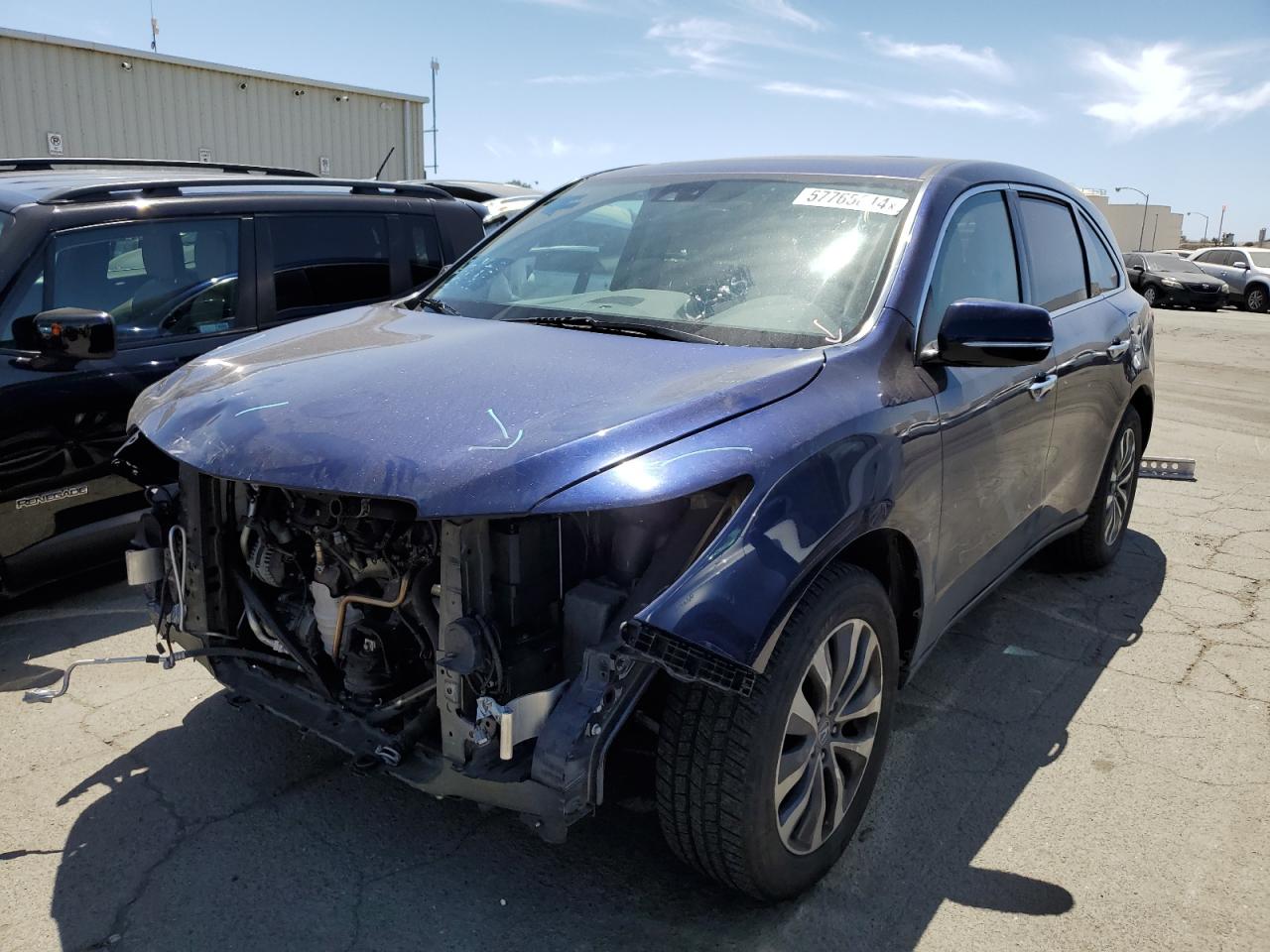 5FRYD3H41FB009976 2015 Acura Mdx Technology