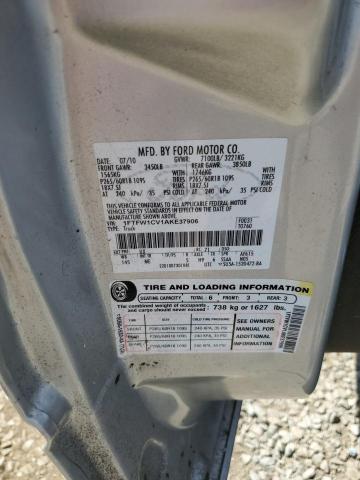 2010 Ford F150 Supercrew VIN: 1FTFW1CV1AKE37906 Lot: 61099084