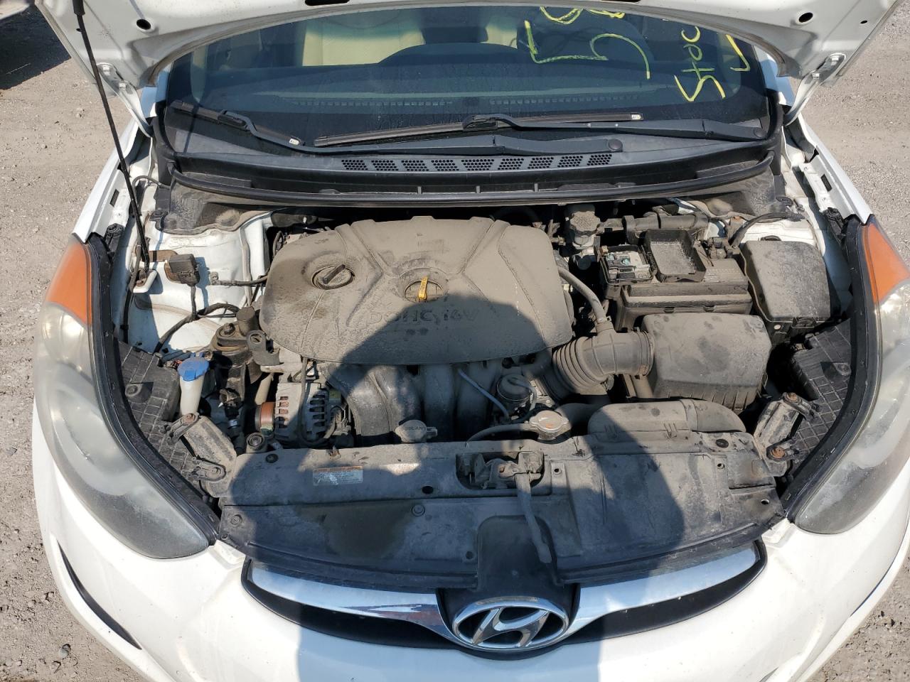 2012 Hyundai Elantra Gls vin: 5NPDH4AE6CH091147