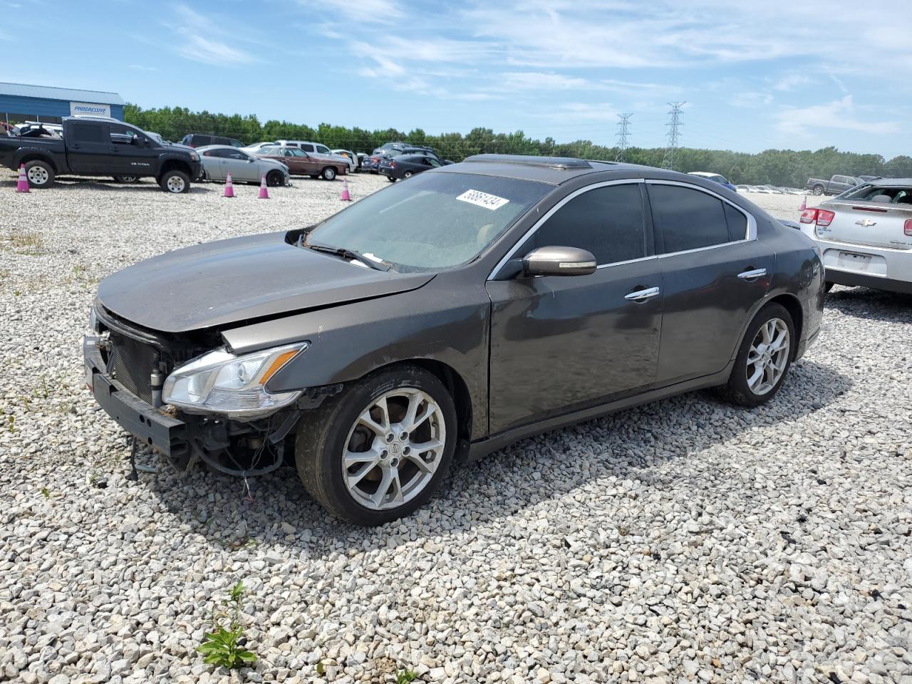 2014 Nissan Maxima S vin: 1N4AA5AP5EC440771