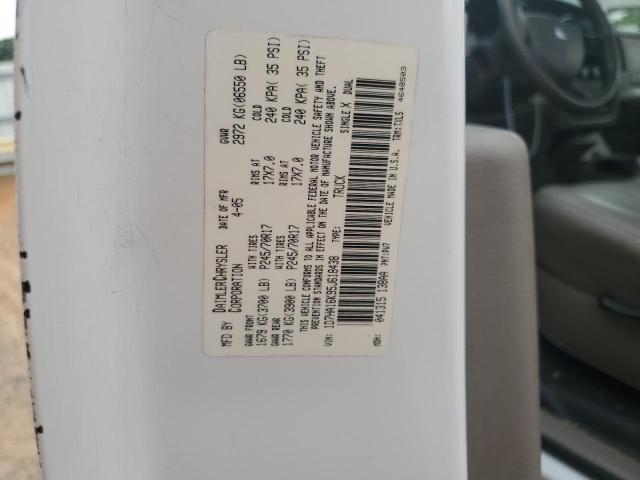 2005 Dodge Ram 1500 St VIN: 1D7HA16K95J618438 Lot: 59108294