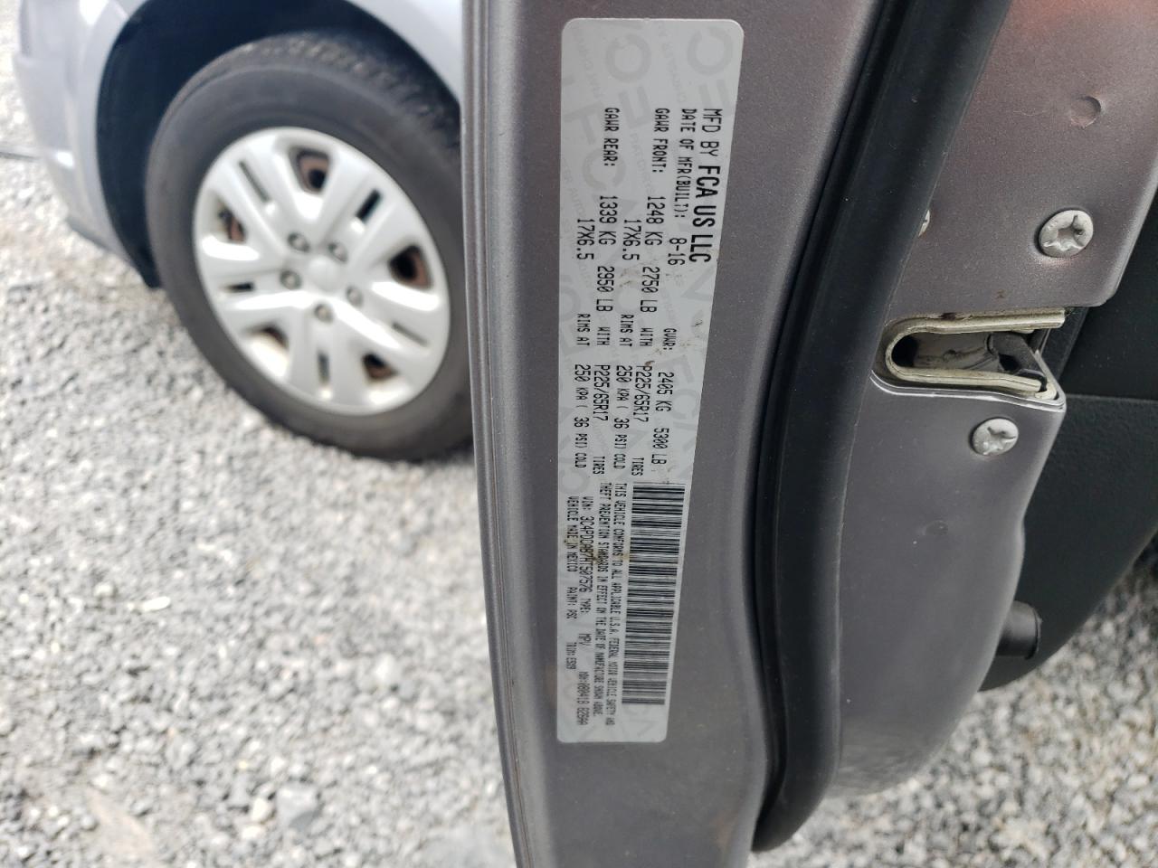 3C4PDCAB7HT507576 2017 Dodge Journey Se