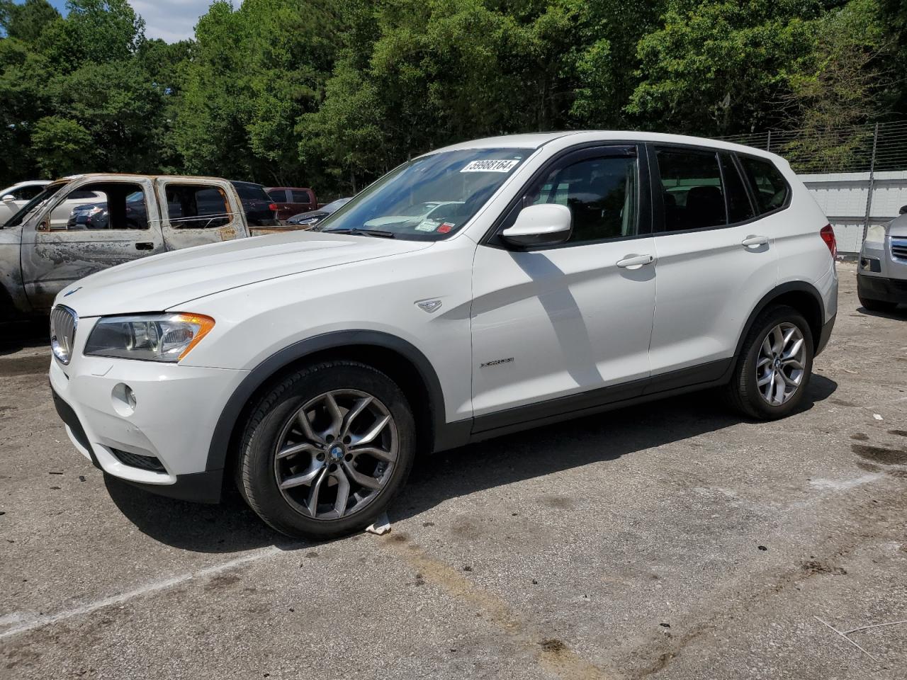 2014 BMW X3 xDrive35I vin: 5UXWX7C57EL984418