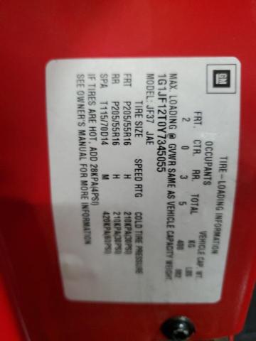 2000 Chevrolet Cavalier Z24 VIN: 1G1JF12T0Y7345055 Lot: 58758124