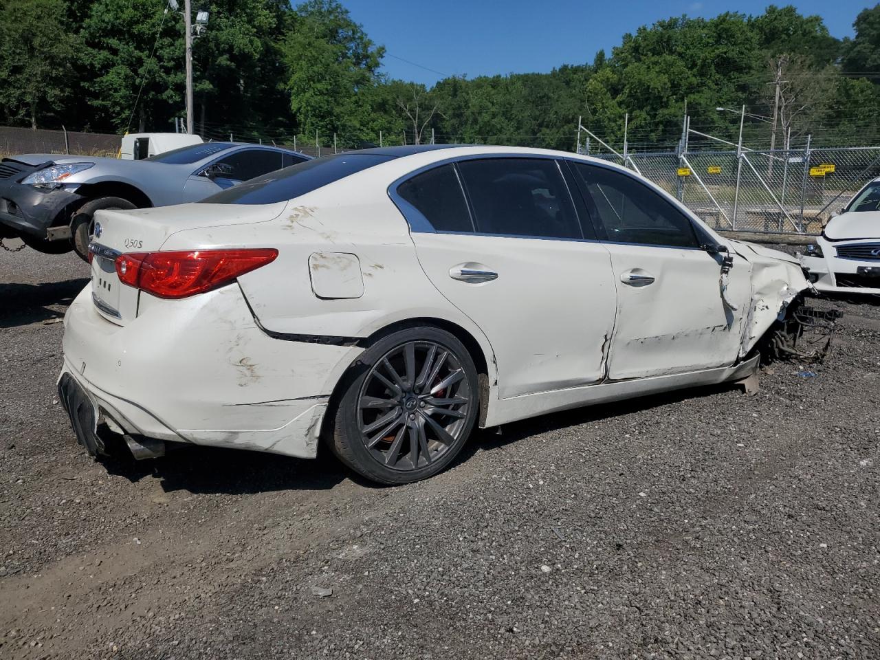 JN1FV7AR3HM916308 2017 Infiniti Q50 Red Sport 400