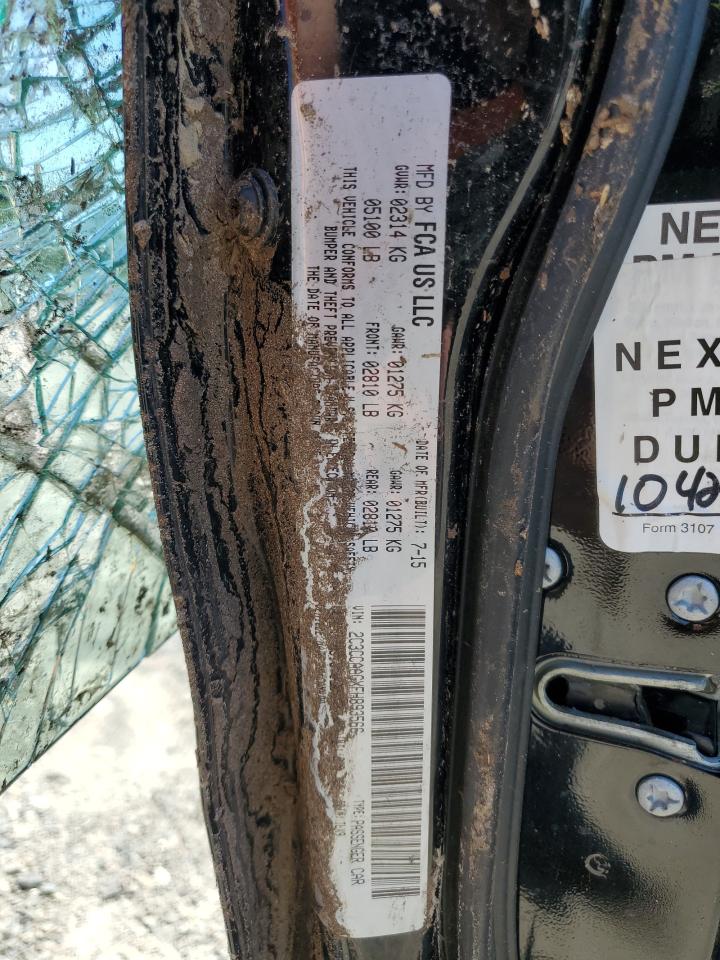 2C3CCAAGXFH893566 2015 Chrysler 300 Limited