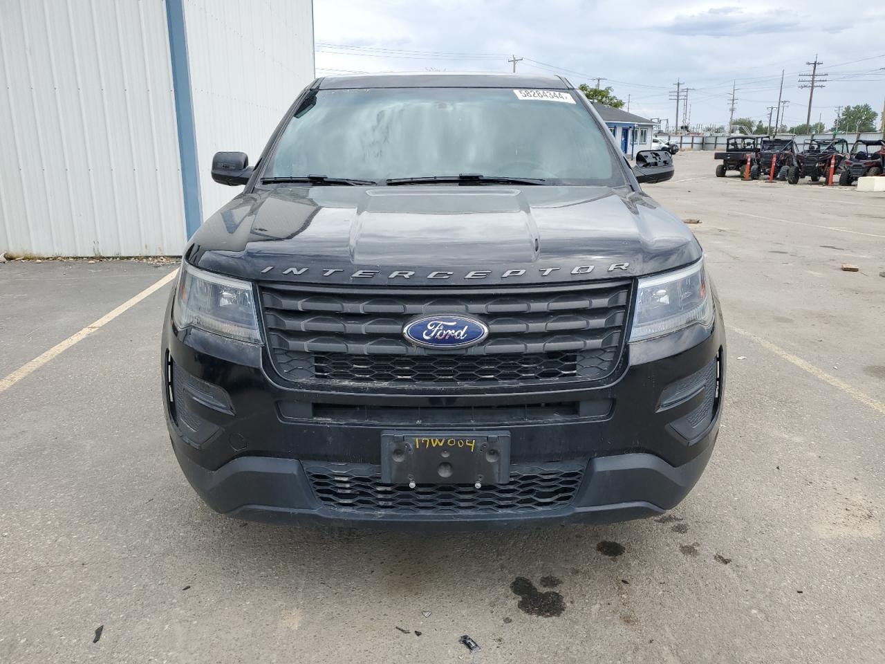 1FM5K8AT4HGA63625 2017 Ford Explorer Police Interceptor