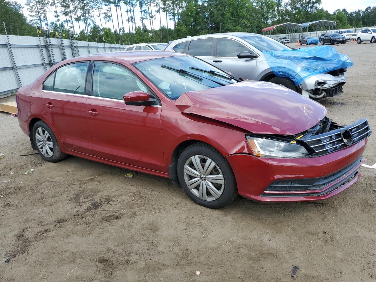 2017 Volkswagen Jetta S vin: 3VW2B7AJ6HM377697