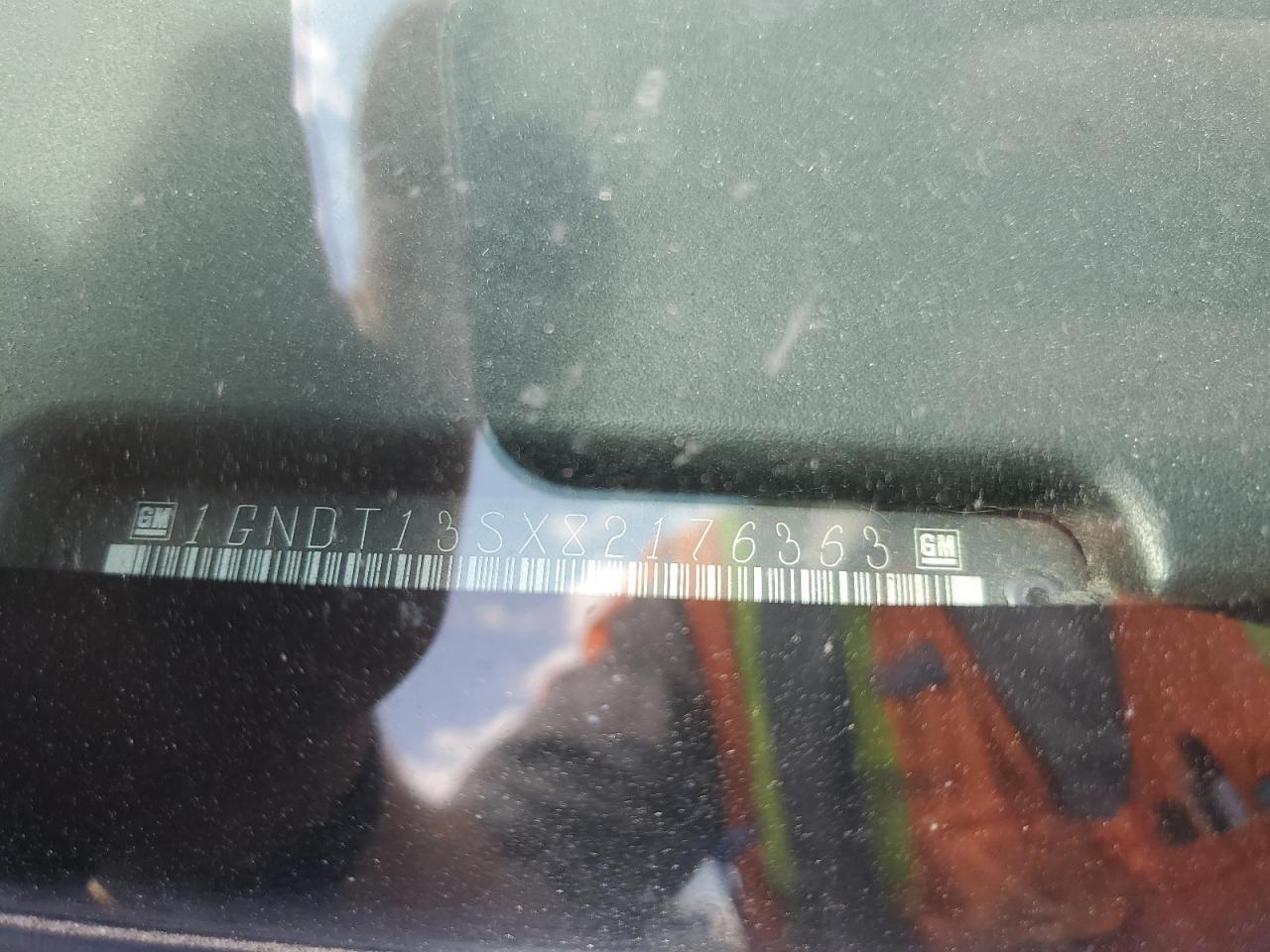 1GNDT13SX82176363 2008 Chevrolet Trailblazer Ls