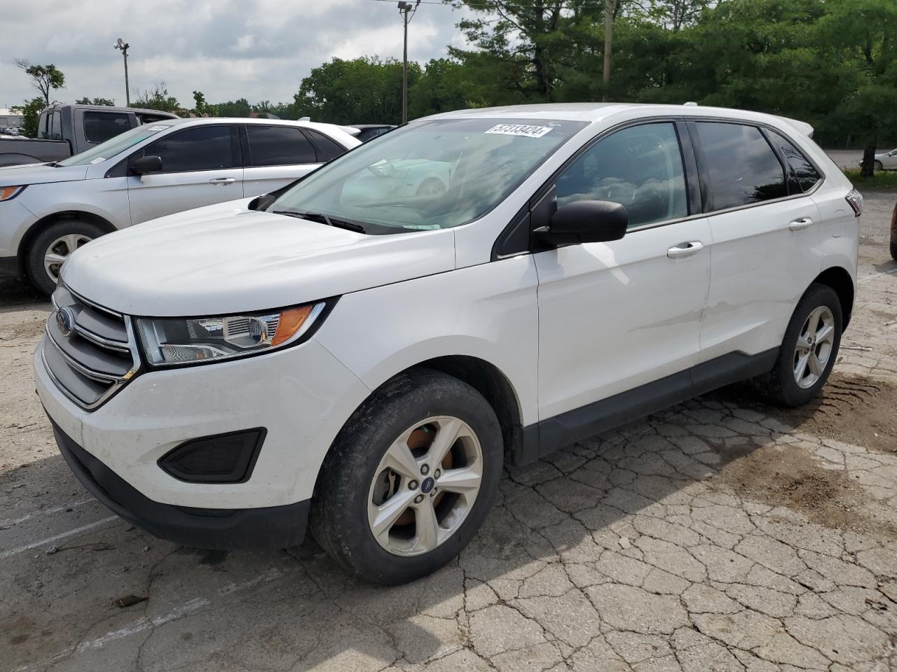 2018 Ford Edge Se vin: 2FMPK4G90JBC36387