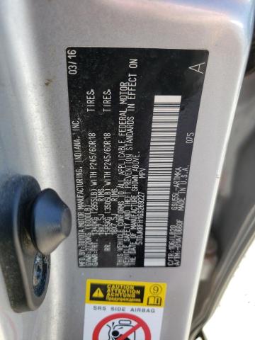 2016 Toyota Highlander Xle VIN: 5TDJKRFH1GS269227 Lot: 58837964