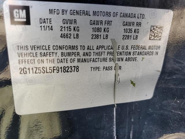2015 Chevrolet Impala Ls VIN: 2G11Z5SL5F9182378 Lot: 58301554