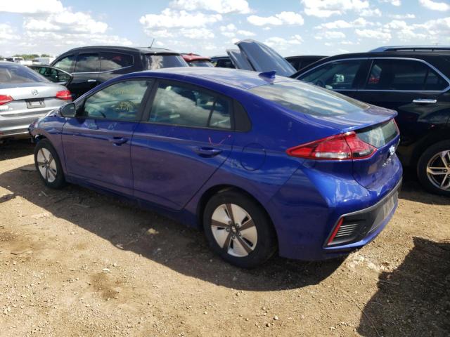 2022 HYUNDAI IONIQ BLUE - KMHC65LC4NU269922