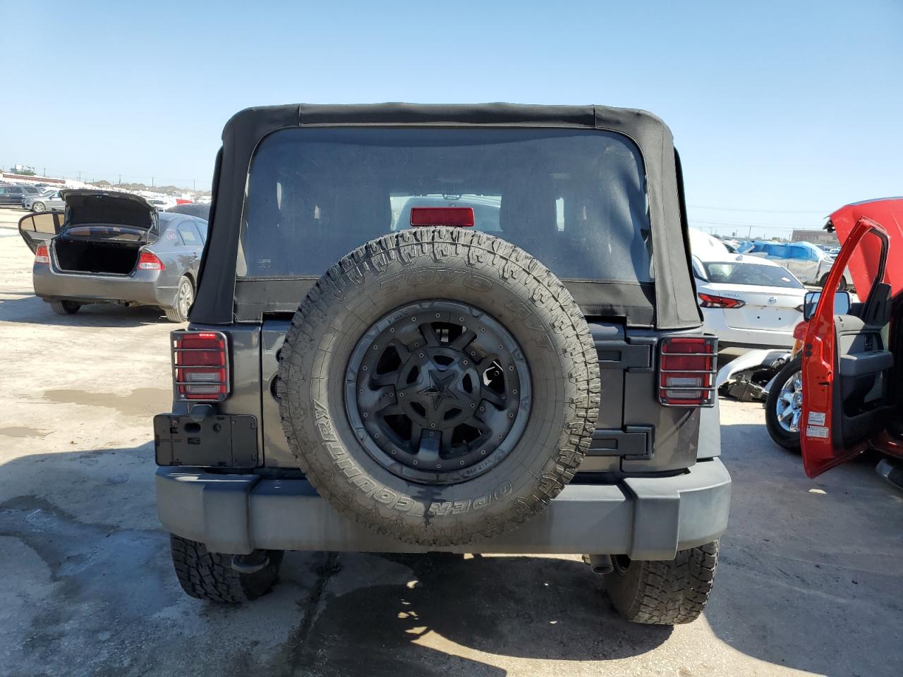1C4AJWAG7GL302653 2016 Jeep Wrangler Sport