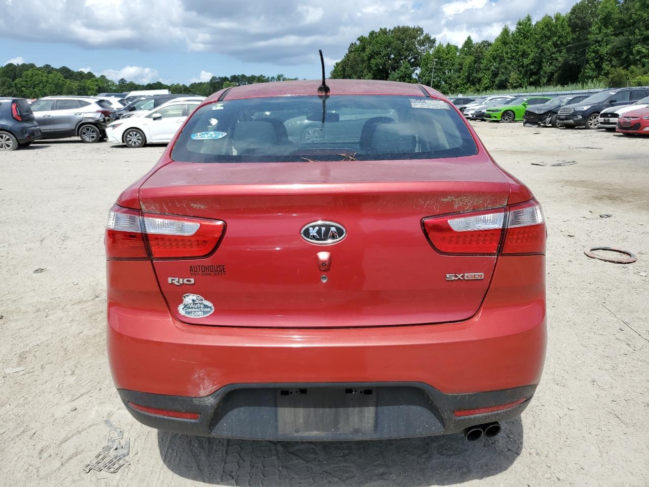 KNADN4A33C6046570 2012 Kia Rio Ex