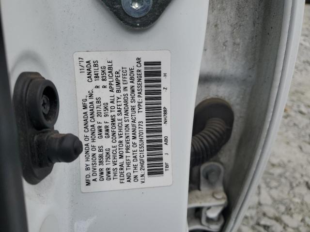 2018 Honda Civic Si VIN: 2HGFC1E55JH701773 Lot: 57390274