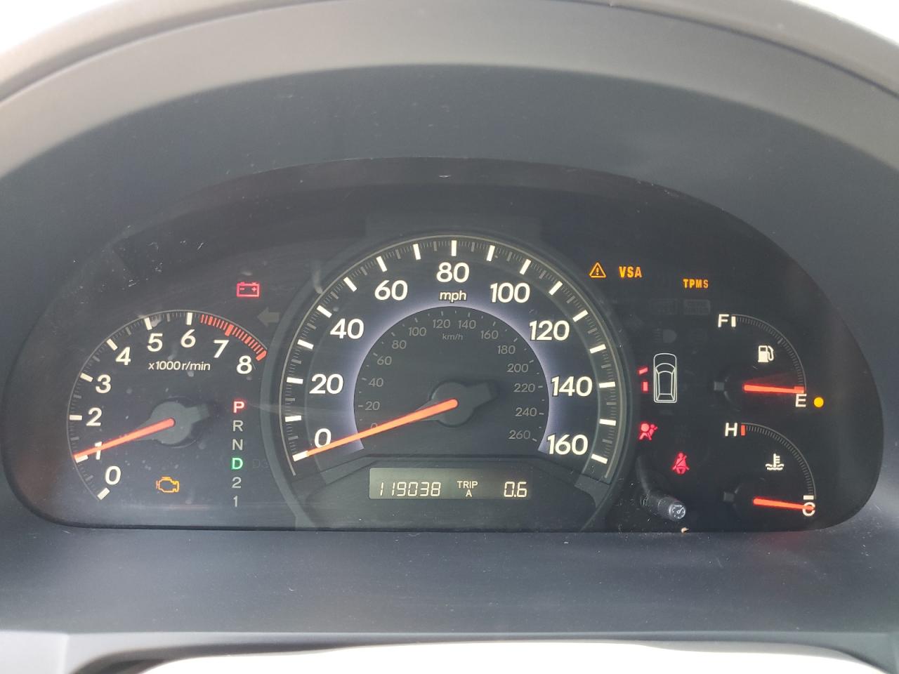 5FNRL38429B413611 2009 Honda Odyssey Ex