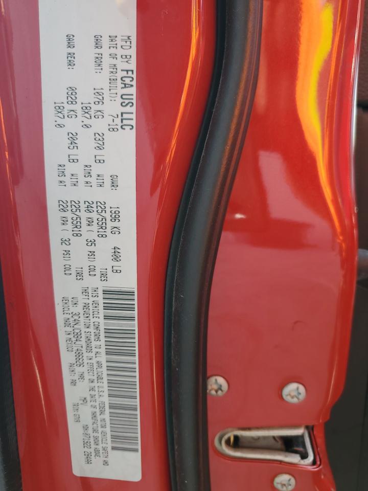 3C4NJCBB4JT486626 2018 Jeep Compass Latitude