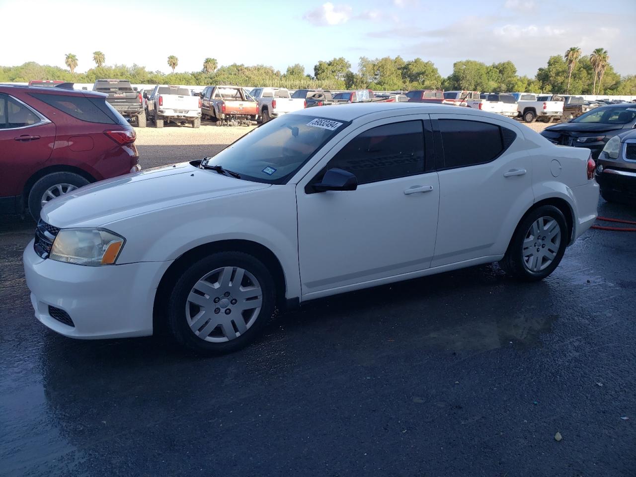 2014 Dodge Avenger Se vin: 1C3CDZAB7EN155407