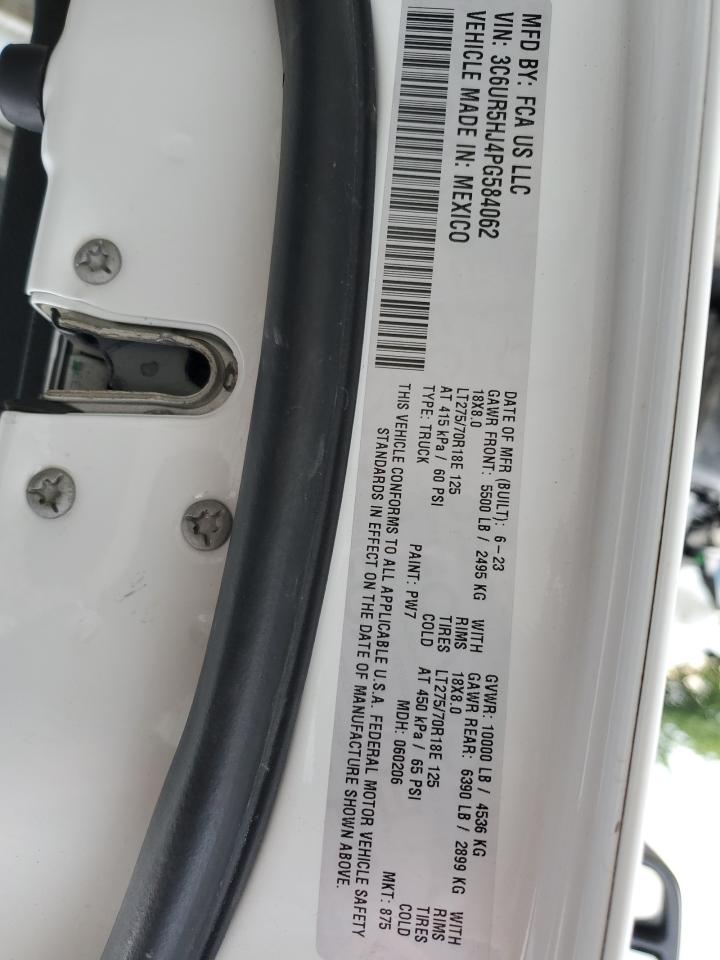 3C6UR5HJ4PG584062 2023 Ram 2500 Tradesman