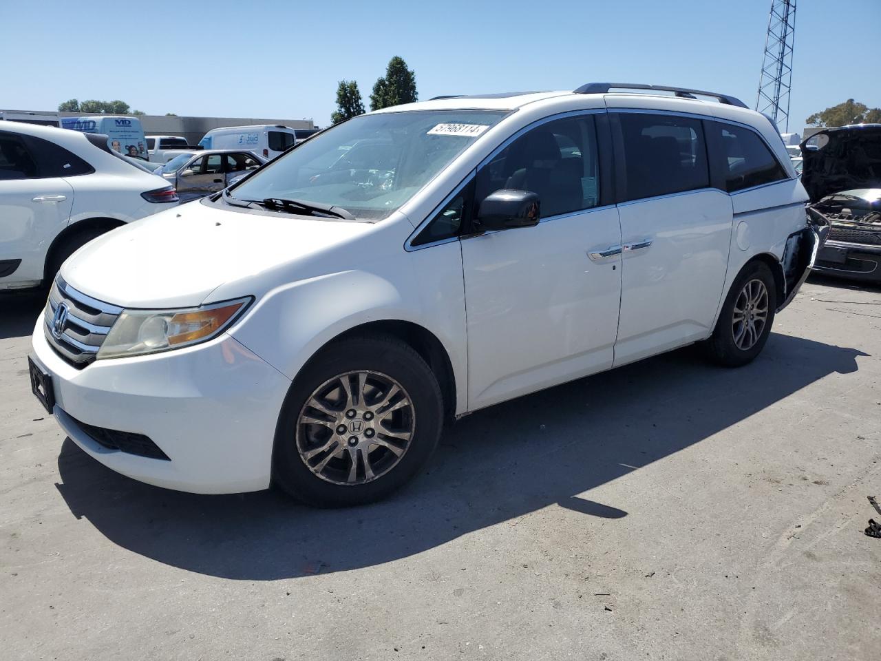 5FNRL5H67BB071835 2011 Honda Odyssey Exl