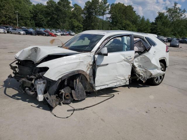 VOLKSWAGEN ATLAS CROS 2022 white  gas 1V2BC2CA4NC215644 photo #1