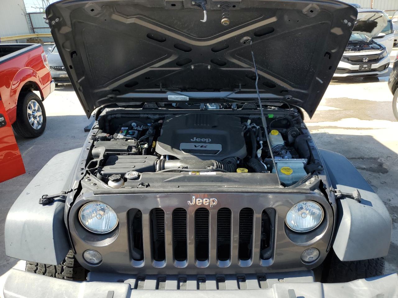 1C4AJWAG7GL302653 2016 Jeep Wrangler Sport