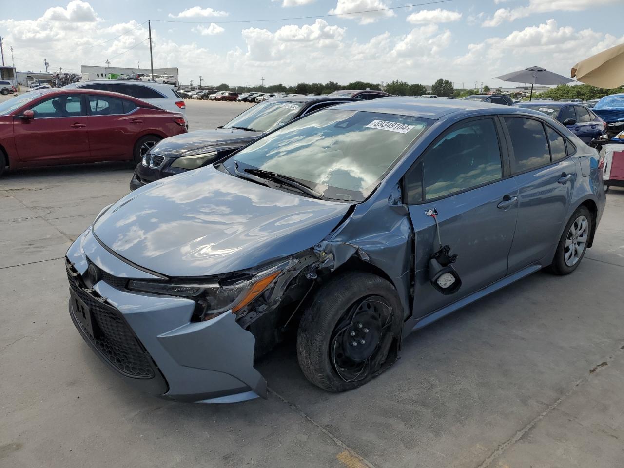 2021 Toyota Corolla Le vin: 5YFEPMAE4MP200801