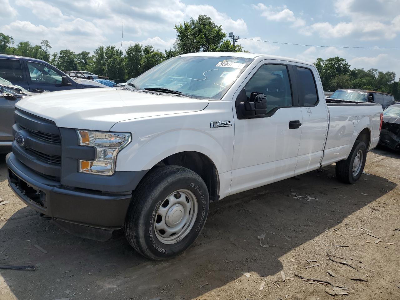 1FTEX1EF1GKE18361 2016 Ford F150 Super Cab