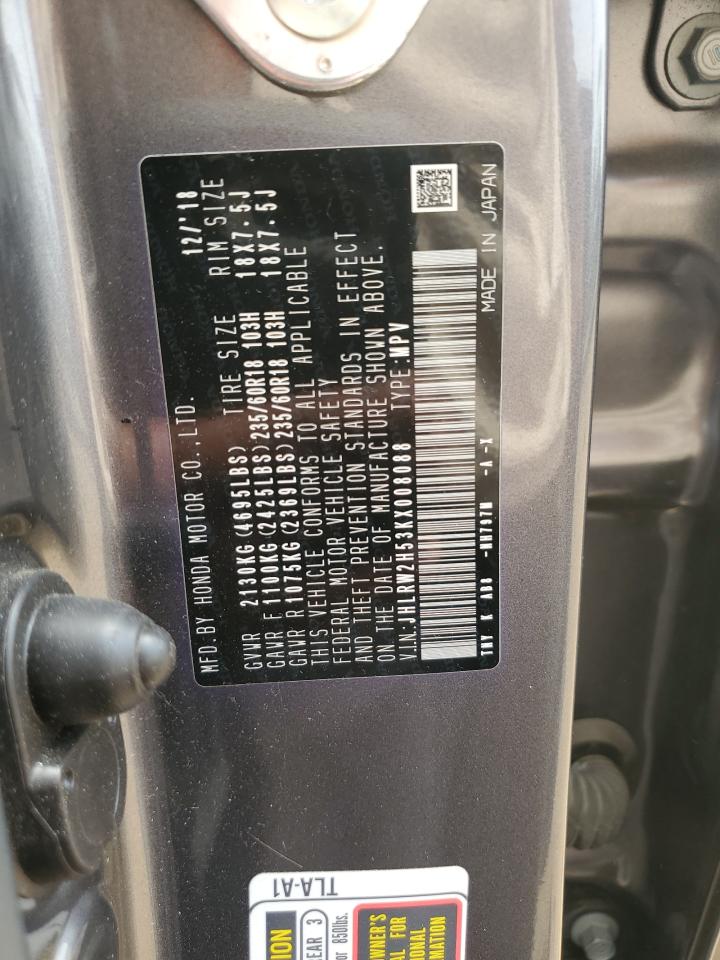 JHLRW2H53KX008088 2019 Honda Cr-V Ex