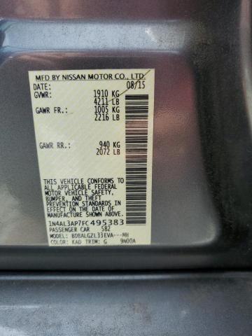 2015 NISSAN ALTIMA 2.5 - 1N4AL3AP7FC495383