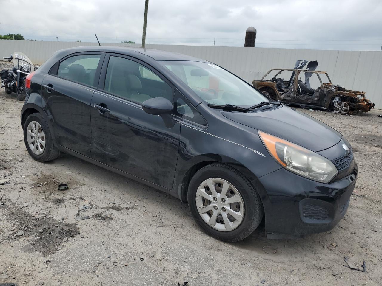 KNADM5A39E6334573 2014 Kia Rio Lx