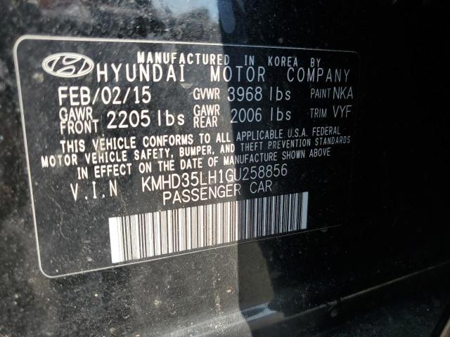 KMHD35LH1GU258856 2016 HYUNDAI ELANTRA - Image 13