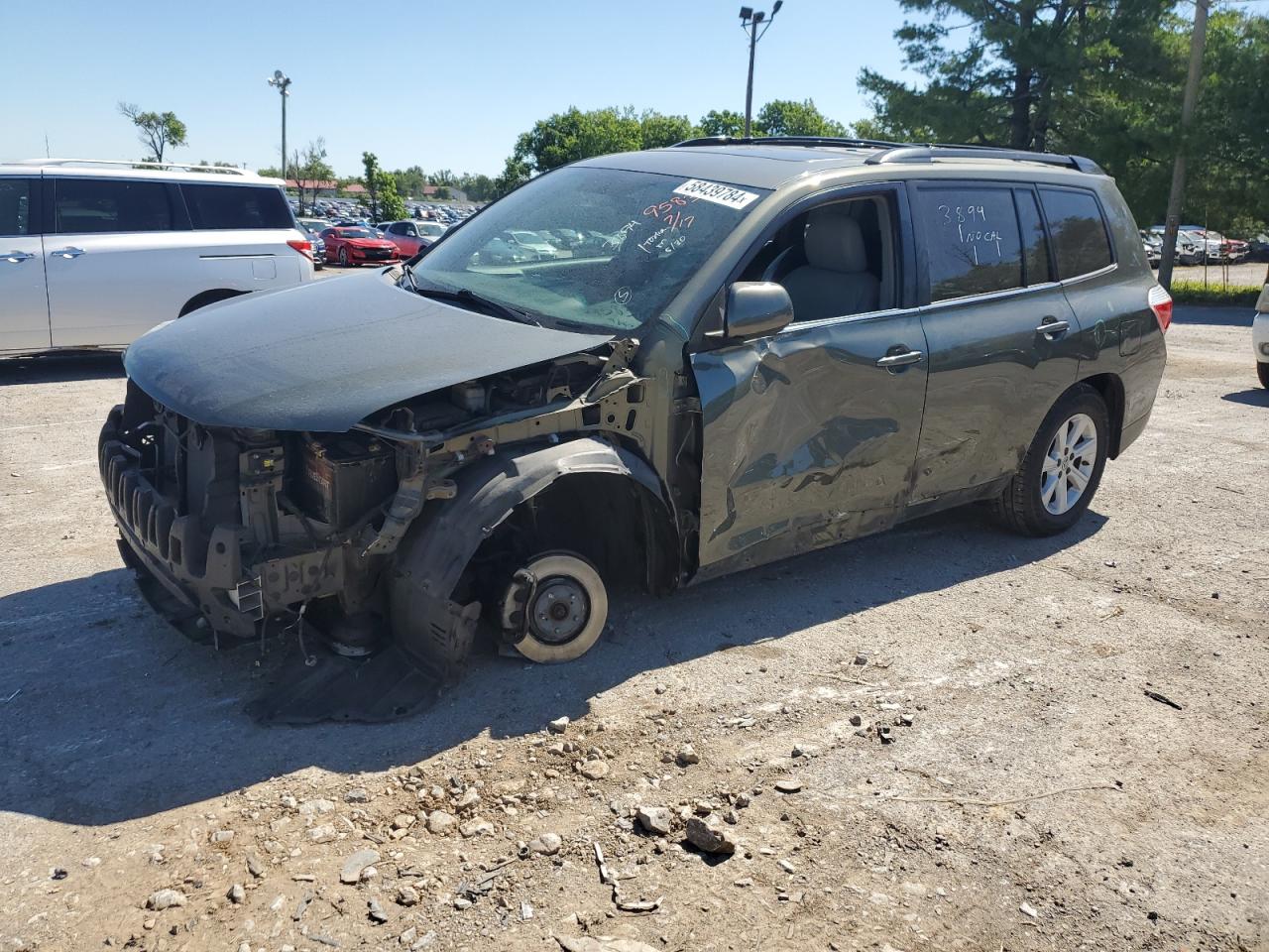 2012 Toyota Highlander Base vin: 5TDZA3EH9CS029583