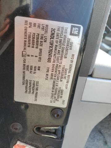 2007 Chevrolet Equinox Ls VIN: 2CNDL13FX76247490 Lot: 57382684