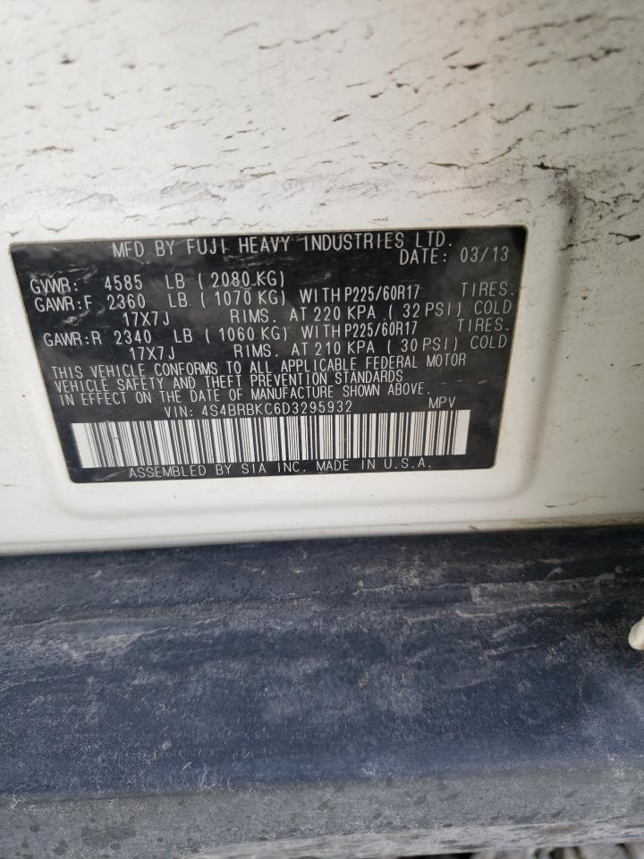 4S4BRBKC6D3295932 2013 Subaru Outback 2.5I Limited